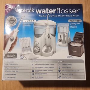 Waterpik Water Flosser Set - Ultra + Nano combo